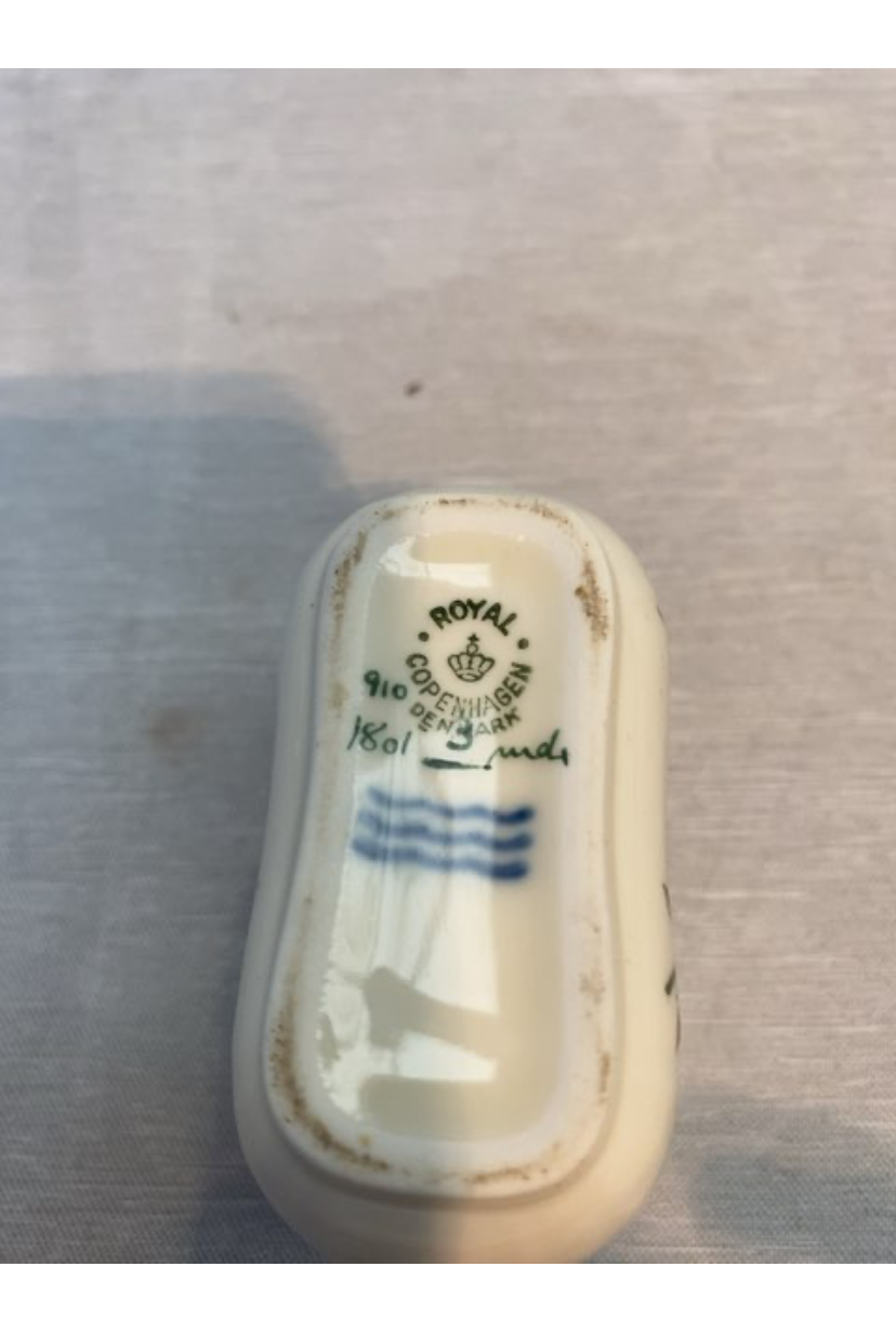 Royal Copenhagen tændstik holder